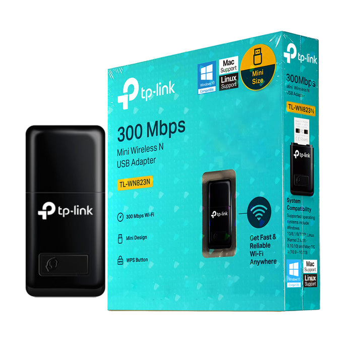 TP-Link TL-WN823N 300Mbps Mini Wireless N USB Adapter