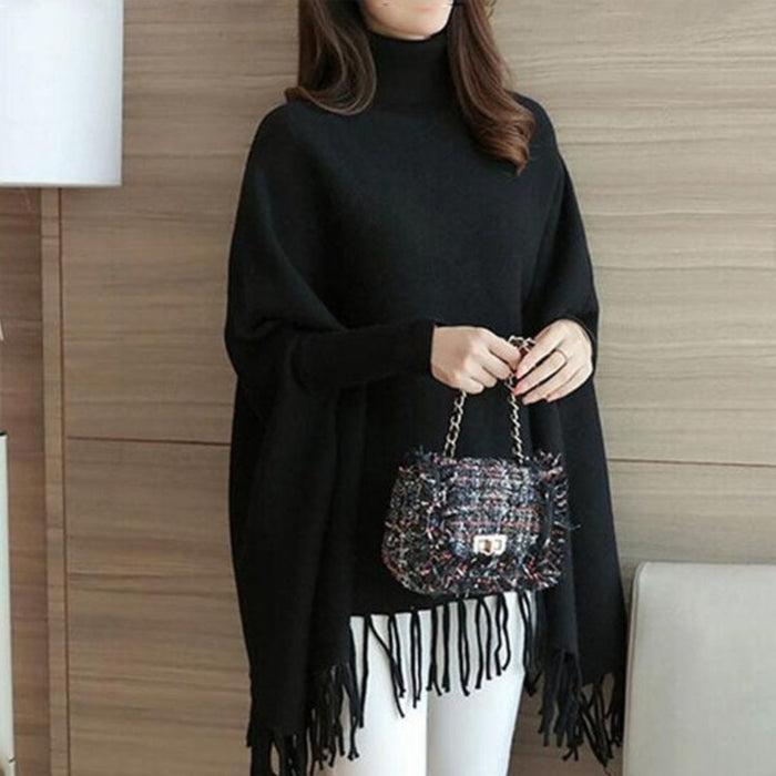 Fashionable poncho for ladies