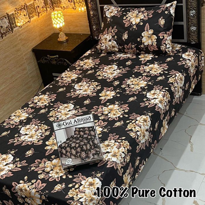 100% Pure Cotton Bedsheet - PICKITBAY