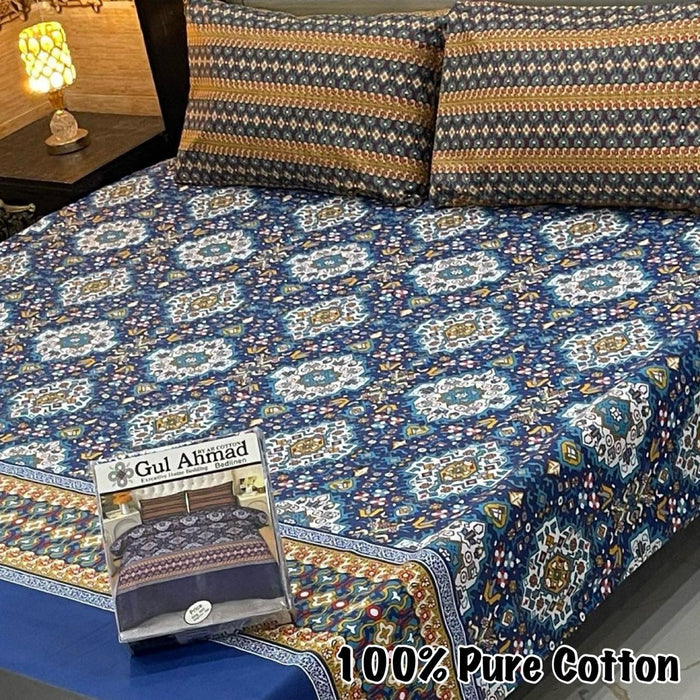 100% Pure Cotton Bedsheet - PICKITBAY