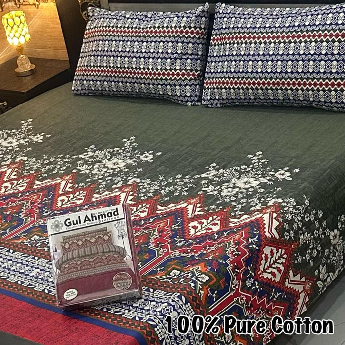 100% Pure Cotton Bedsheet - PICKITBAY