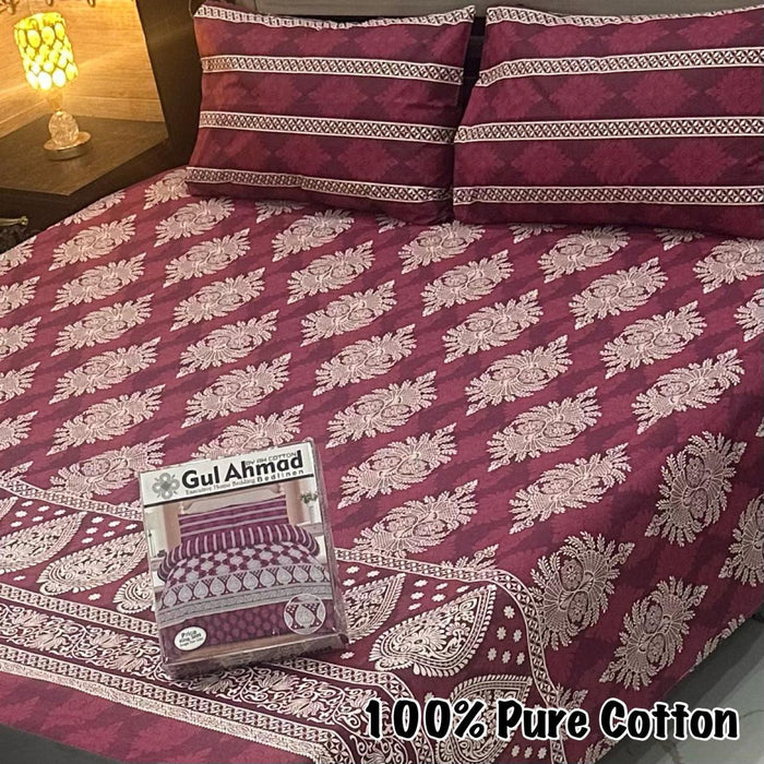 100% Pure Cotton Bedsheet - PICKITBAY