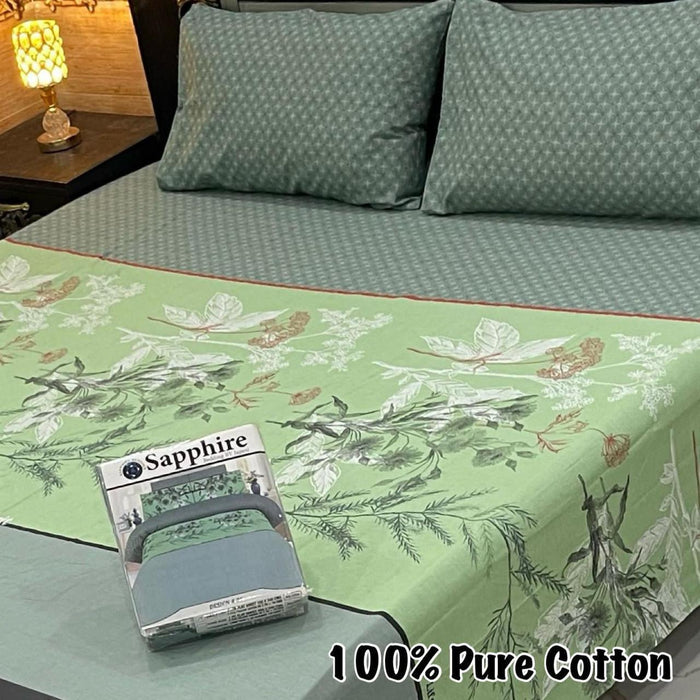 100% Pure Cotton Bedsheet - PICKITBAY