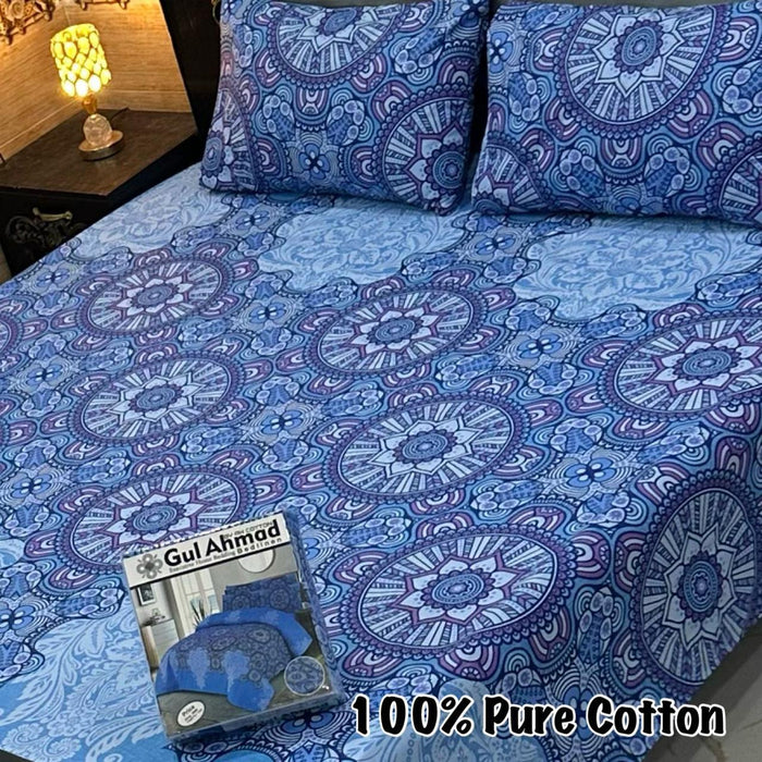 100% Pure Cotton Bedsheet - PICKITBAY