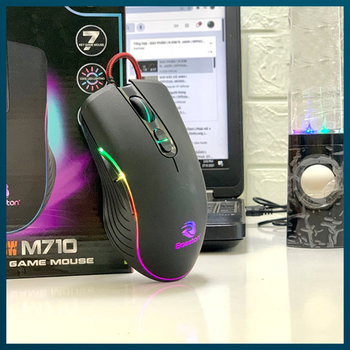 M710 Shadow High-End Optical RGB 3200Dpi Competitive Gaming Mouse