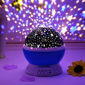 Star 360 Degree Rotation Lamp Projector