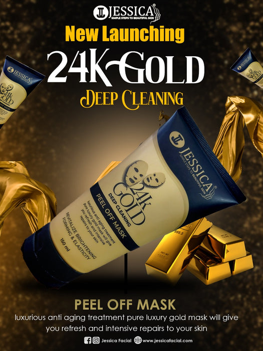 Jessica – 24k Gold Deep Cleaning Peel Off Mask – 150ml