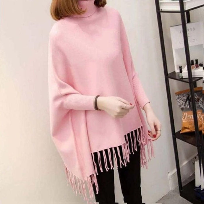 Fashionable poncho for ladies