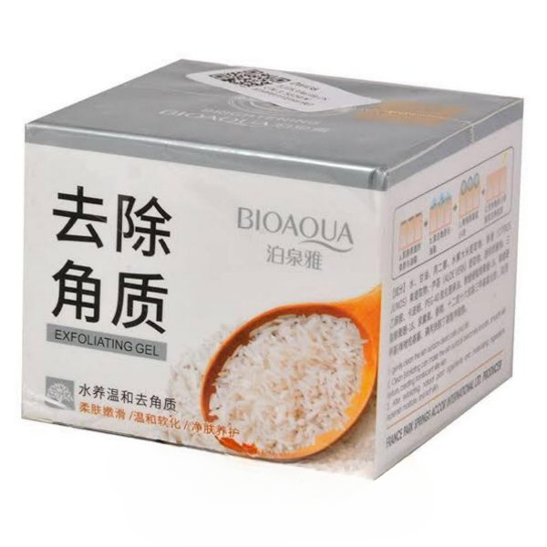 Bioaqua Brightening & Exfoliating Rice Gel Face Scrub 140g