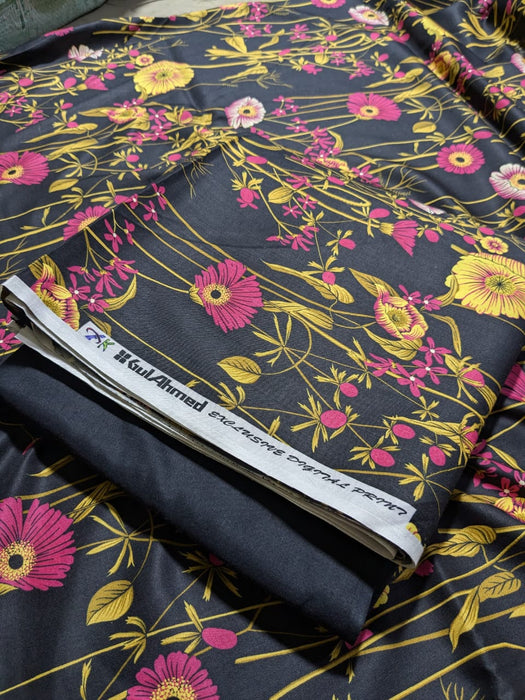 2Pcs Linen Printed Brand: Gul Ahmed - PICKITBAY