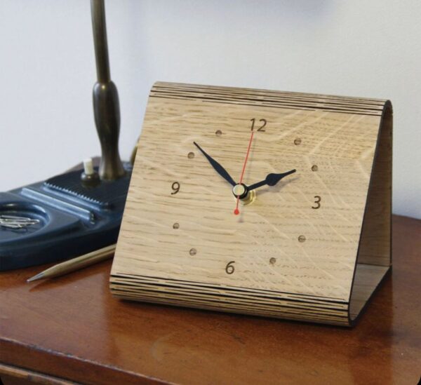 Wooden Table Clock