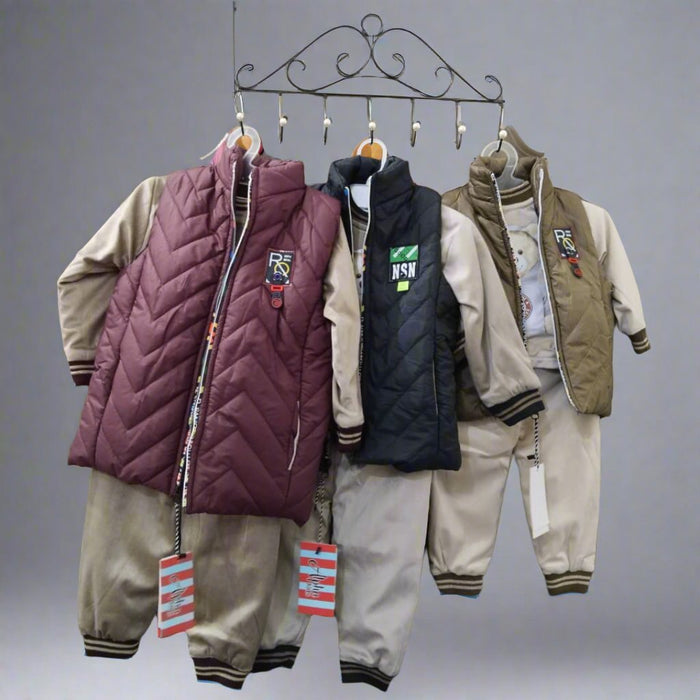 3 - Piece Baby Suit (Jacket, Trouser, and Shirt) A 21 - PICKITBAY