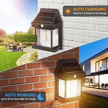 Outdoor Solar Wall Lamp