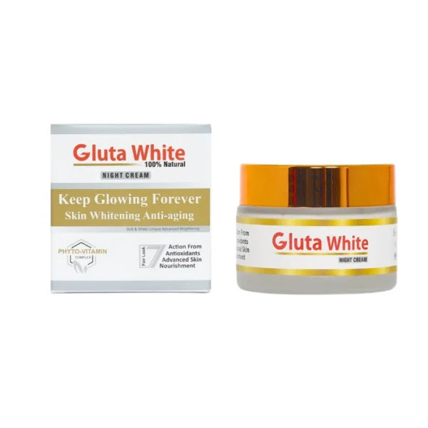 Gluta White Extreme Stronge Light Up And Anti-aging Night Cream (50 Gm)