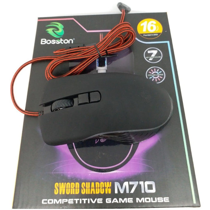 M710 Shadow High-End Optical RGB 3200Dpi Competitive Gaming Mouse