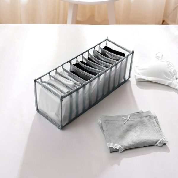 Under Garments Organizer Set – 3 Pcs ,(grey)