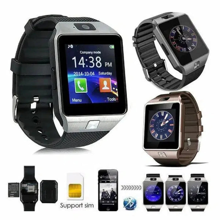 Dz 09 Multifunctional smart watch with SIM card support