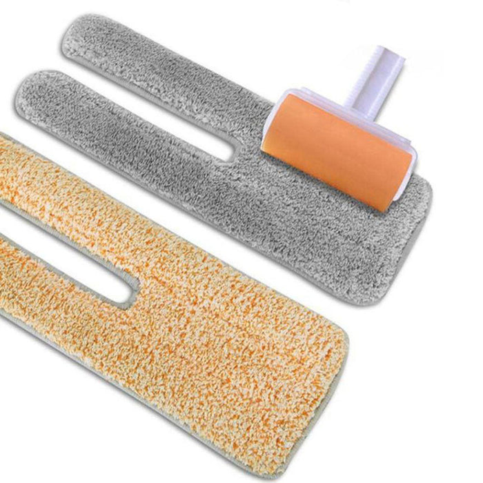 Self Wringing Double Sided Flat Magic Mop Hand Push Sweeper Hard Floor Clean Tool