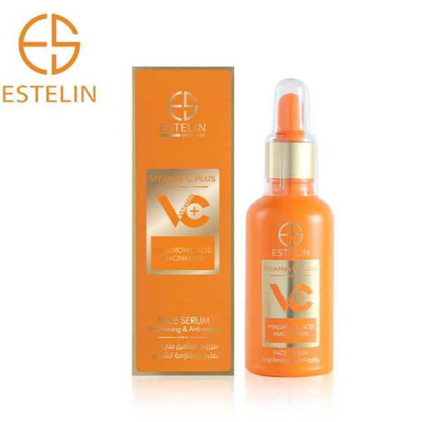 Estelin Vitamin C Plus Brightening & Anti-aging Face Serum | Hyaluronic Acid Niacinamide Face Serum – 50ml