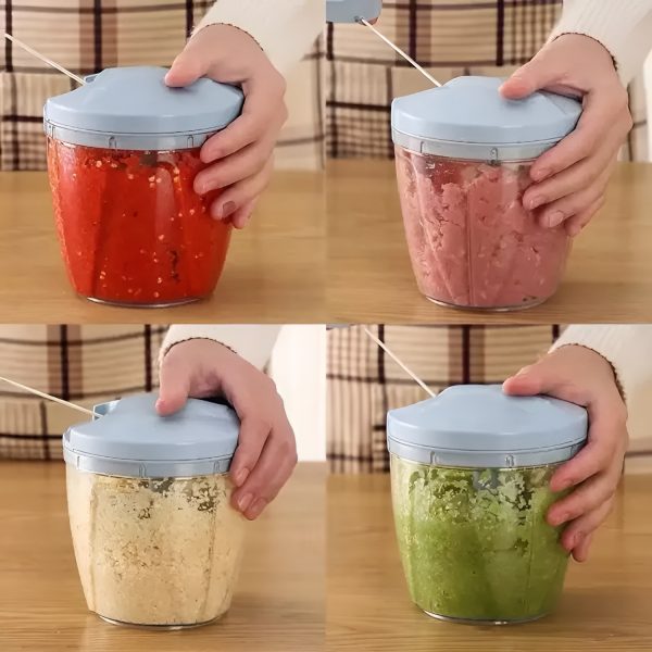 Hand Pull Food Chopper (random Color)