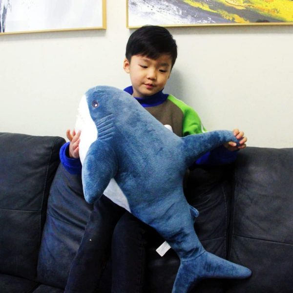 Ryttir Sharks Stuffed Animal Plush Pillow Plush Sea Animal Pillow For Kids Boys & Girls – 60 Cm