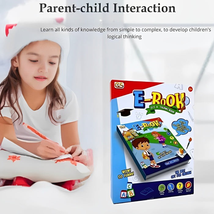 Educational Voice Smart English Learning E-Book For Kids