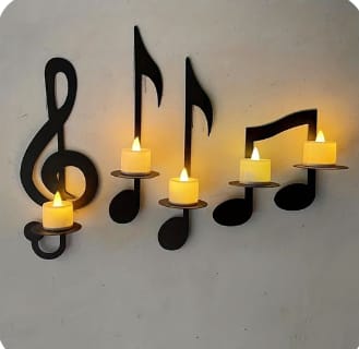 Musical Instruments Wall Shelves