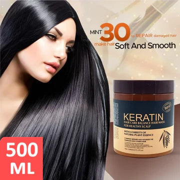 Keratin Hair Care Balance Hair Shampoo & Mask For Hair Treatmen