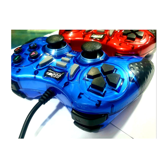 JY8006 Gaming Controller USB Joysticks Gamepad Double Shock For PC Laptop