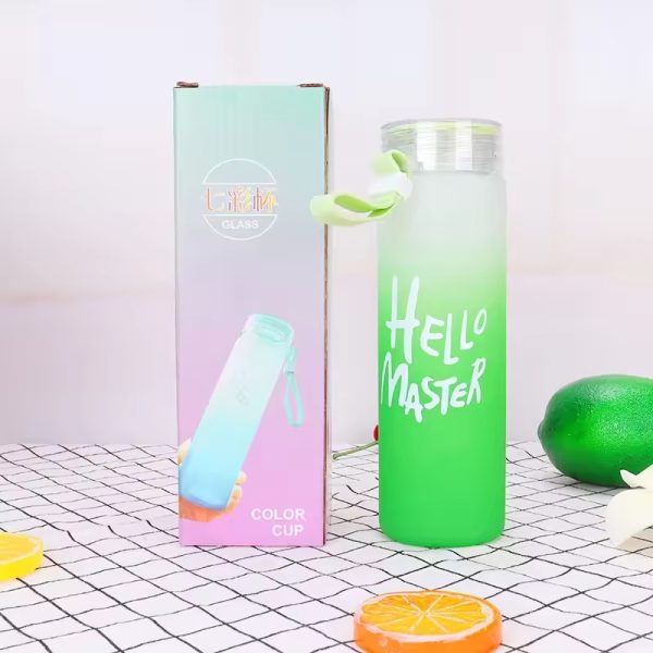 Deal Pack Of 2 – A9 Mini Camera & Frosted Glass Water Bottle (random Color)