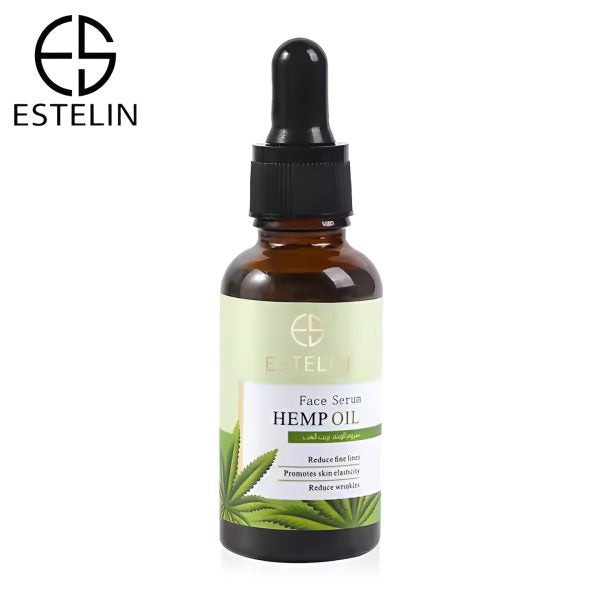 Estelin Hemp Oil Face Serum – Facial Serum Reduce Fine Lines – 30ml