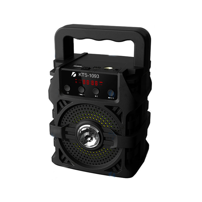 KTS-1093 Wireless Bluetooth Portable LED Light Speaker With Remote 3″