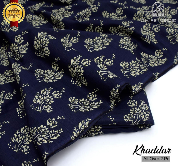 Sapphire & Nishat- Khadder Printed shirt / Trouser