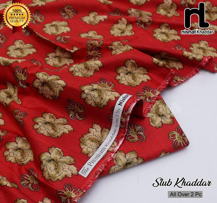 Sapphire & Nishat- Khadder Printed shirt / Trouser