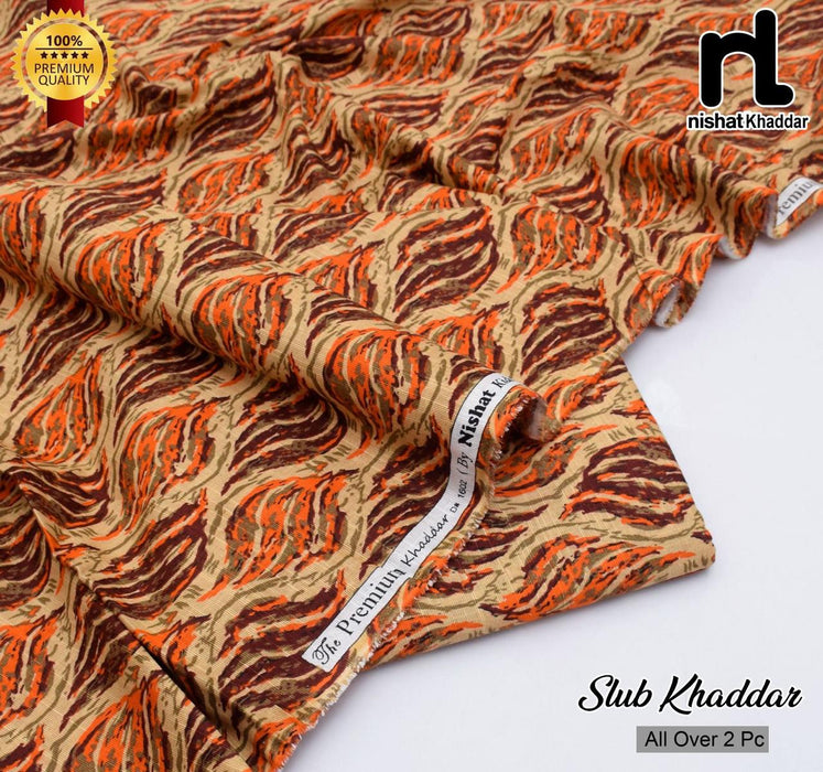 Sapphire & Nishat- Khadder Printed shirt / Trouser