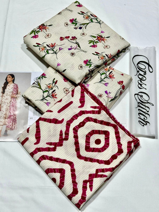 CROSS STITCH - Khadar Banadora Style Collection 2024