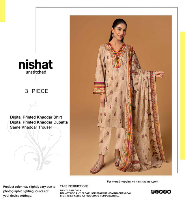 Nishat - 100% Original Khadar Style Collection 2024