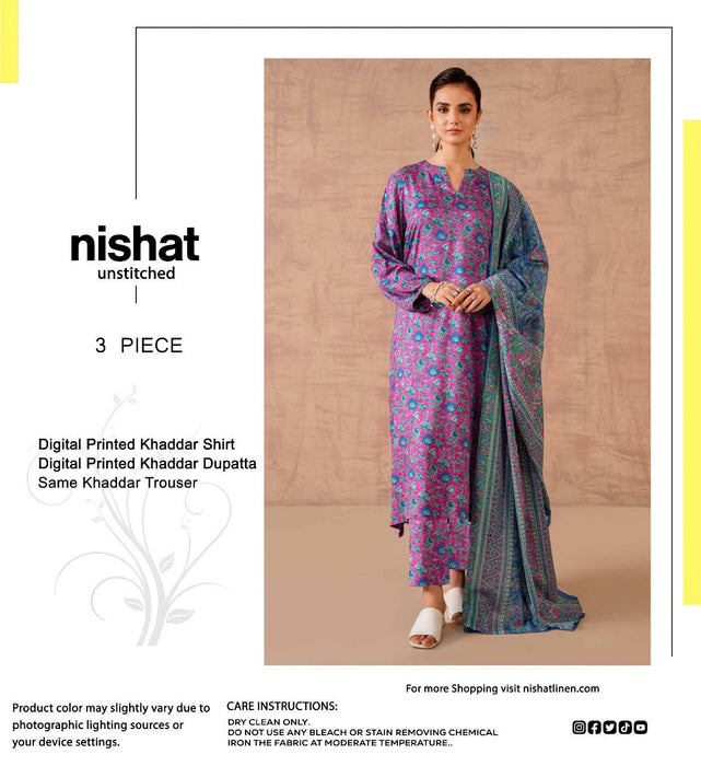 Nishat - 100% Original Khadar Style Collection 2024