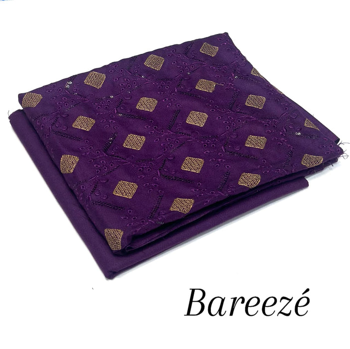 Brand Bareeze 2pcs DHANAK MARINA