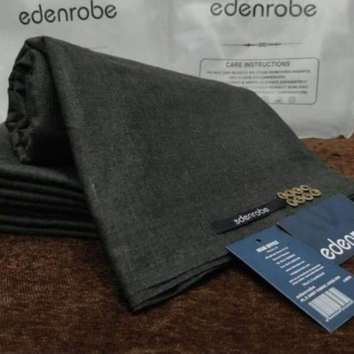 Edenrobe Slub Wool Gents Suiting's Unstitched Winter Collection