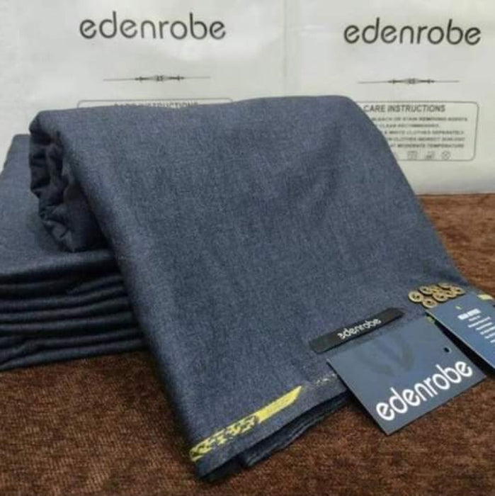 Edenrobe Slub Wool Gents Suiting's Unstitched Winter Collection