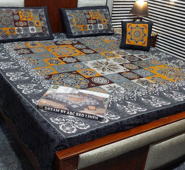 3D Panel Bedsheets