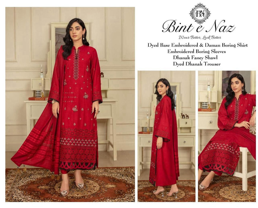 BINT-E-NAZ DHANAK collection 2024