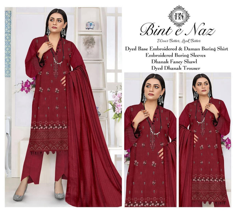 BINT-E-NAZ DHANAK collection 2024