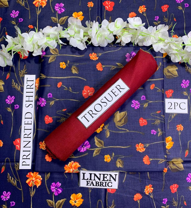 ZARI LINEN / DORIYA LINEN /LINEN 2PC