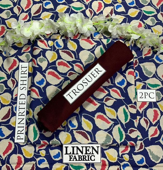 ZARI LINEN / DORIYA LINEN /LINEN 2PC