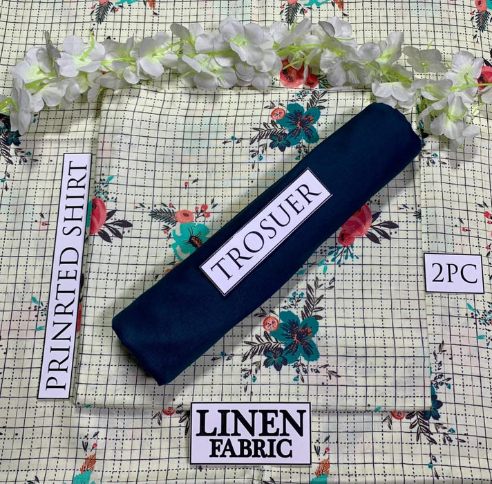 ZARI LINEN / DORIYA LINEN /LINEN 2PC