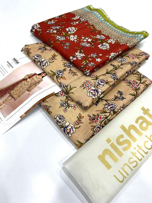 Nishat Khaddar 3 Pcs Collection