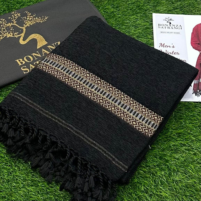 Bonanza Satrangi (Men's Velvet Shawl)