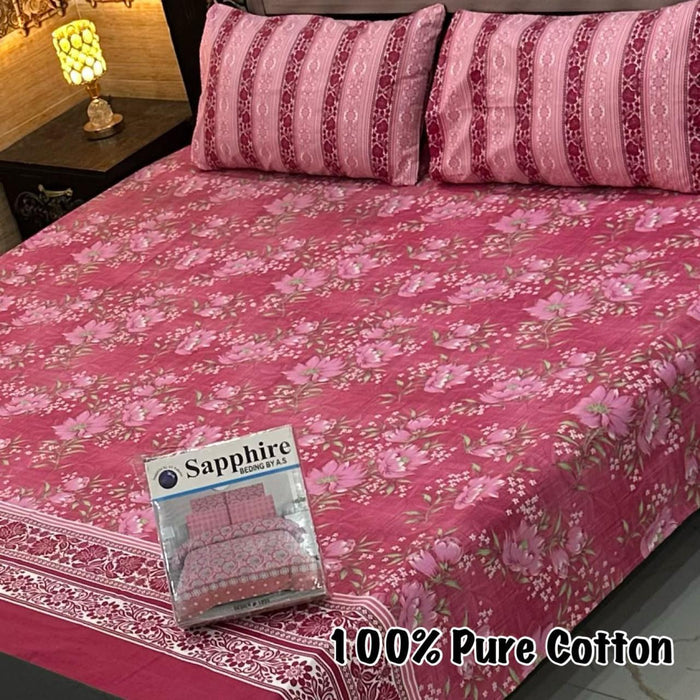 100% Pure Cotton Bedsheet